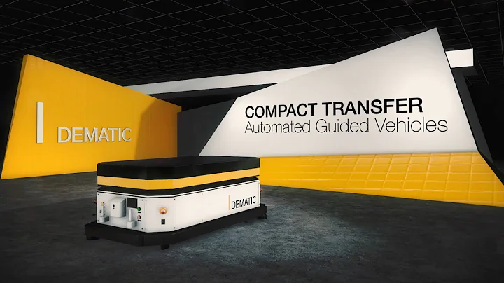 Flexible, Safe & Reliable Pallet Transport: Dematic Compact Transfer Automated Guided Vehicle (AGV)