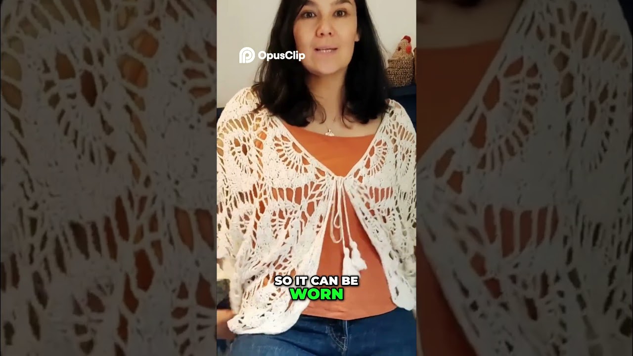 2-Way Crochet Cardigan ✨ | Style Hack You Need! | Aurelia Pattern