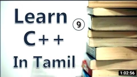 Learn c program in tamil part 9 - All functions and concepts explained - tamil hacks
