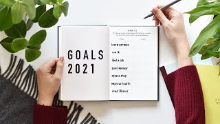 how to set goals in 2021 | push + pull goals