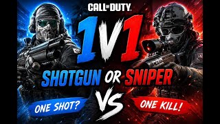 🔥 1v1 SHOTGUN VS SNIPER! Who Wins? 😱 | CODM LIVE