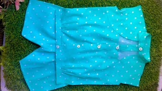 Very Easy Baby Top cutting and stitching tutorial beautiful Baby girl dress  cutting& stitching 2025