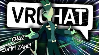 ZAHC HAS A SHARK BOY SUMMER IN VRCHAT! | Helluva Boss | VRChat Funny Moments