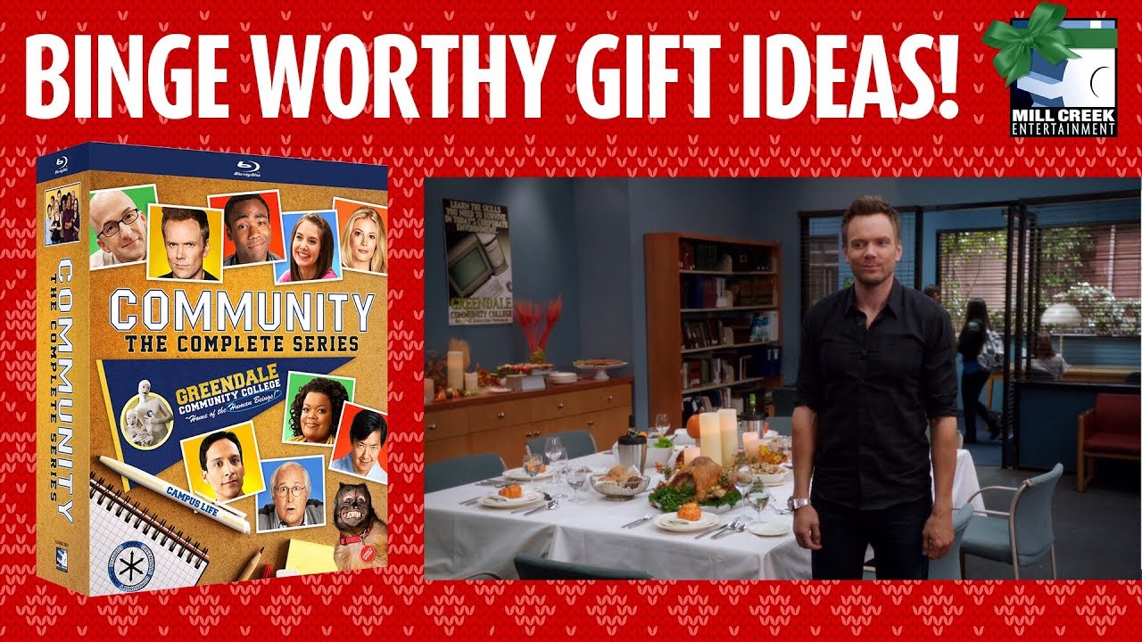 Community The Complete Series on Bluray Thanksgiving Clip YouTube
