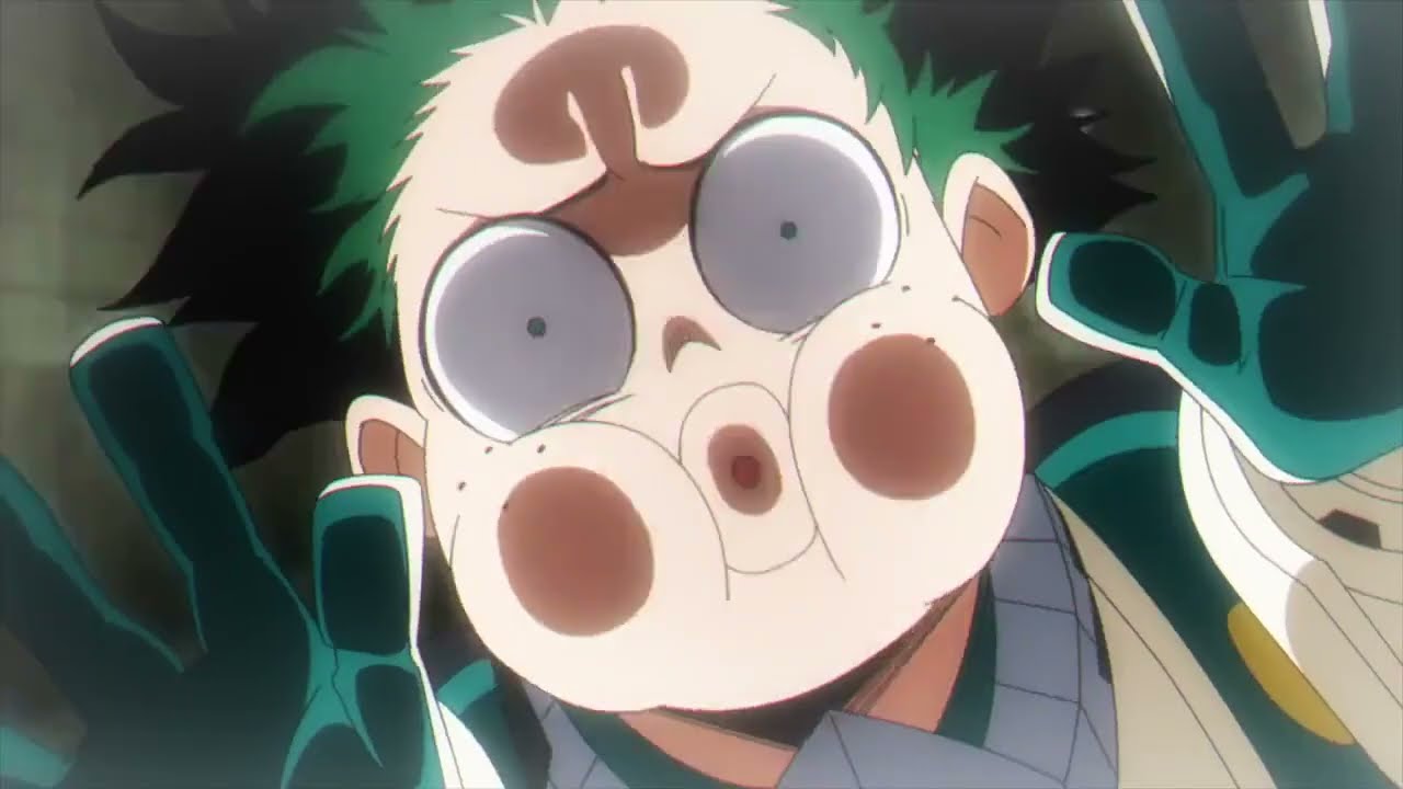 Deku persegue Rody  My Hero Academia: Missão Mundial de Heróis