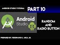 Android Tutorials: Radio Button and Random Numbers - Part 10 - Taglish