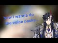 Altus´ intention with his voice packs