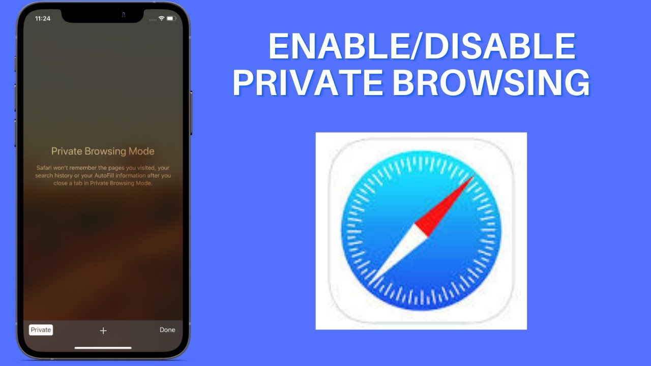 private browsing on safari not working