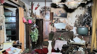 la casa de los 1000 recuerdos familiares abandonada