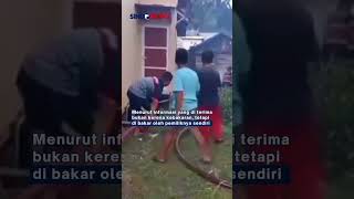Beredar Info Kebakaran di Sungai Jingah Banjarmasin, Diduga Dibakar Oleh Pemilik Rumahnya Sendiri