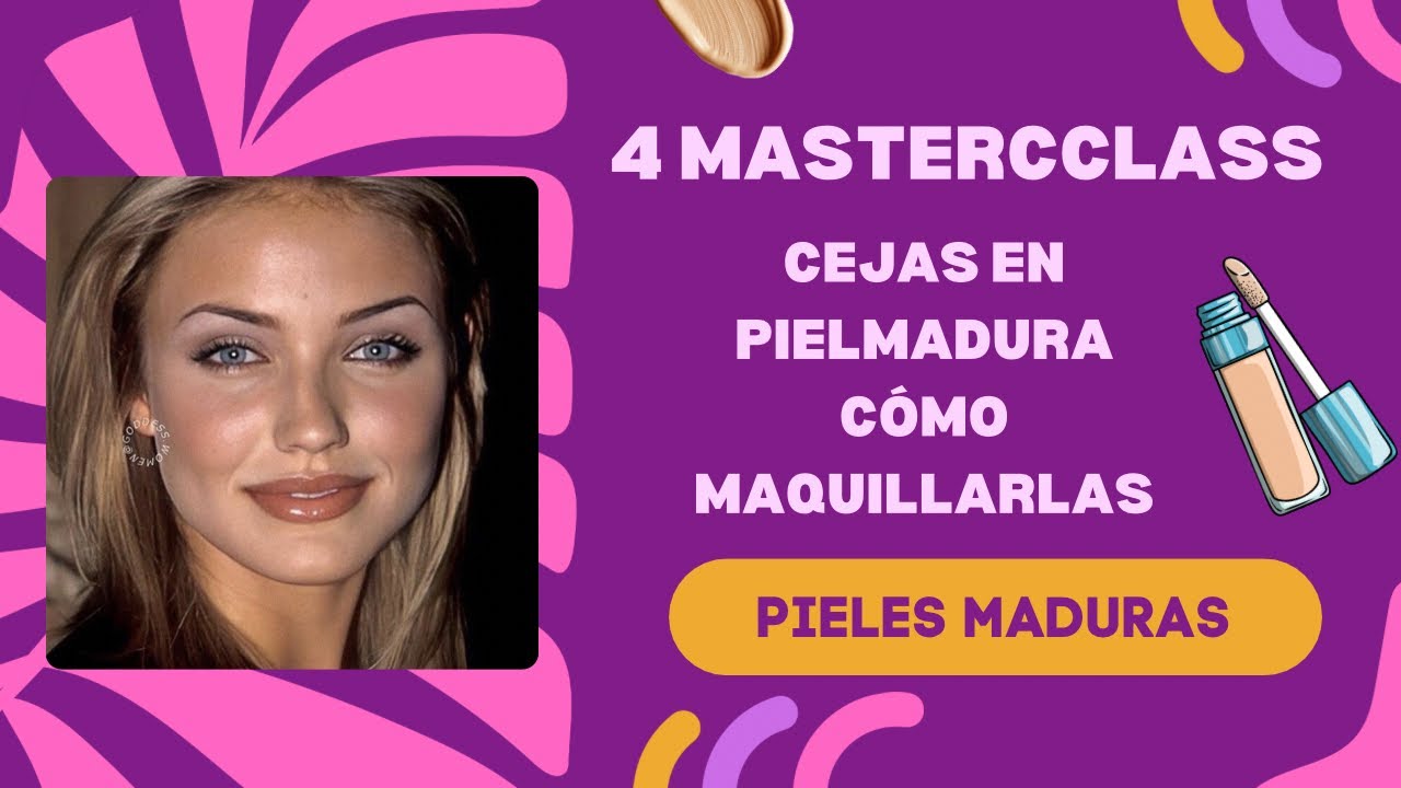 CEJAS EN PIEL MADURA: CÓMO MAQUILLARLAS PARA REJUVENECER EL ROSTRO. Masterclass de maquillaje .