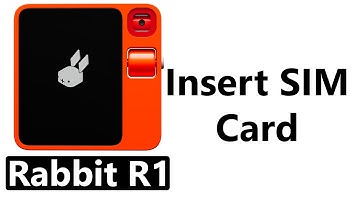 How To Insert SIM Card In Rabbit R1