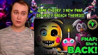 Game Theory: 3 NEW FNAF Security Breach Theories! | Reaction