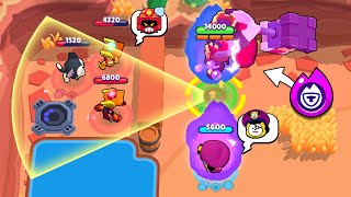 UNLUCKY LARRY &amp; LAWRIE TEAM vs RUFFS&#39;s HYPERCHARGE 🔥 Brawl Stars 2024 Funny Moments, Fails ep.1363