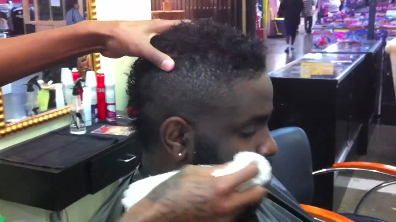 Haircut Transformation- Rick Ross Beard, Faded Mohawk, KSI 