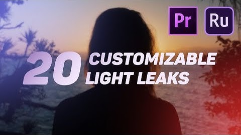 Light Leaks Motion Graphics Templates