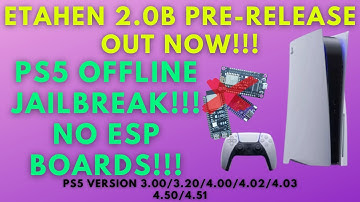 Offline PS5 Jailbreak Using etaHEN 2.0b Pre-release No ESP Boards