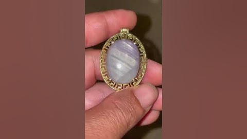 Giao lưu mặt dây chuyền saphire hồng sao #love #beach #music #gem