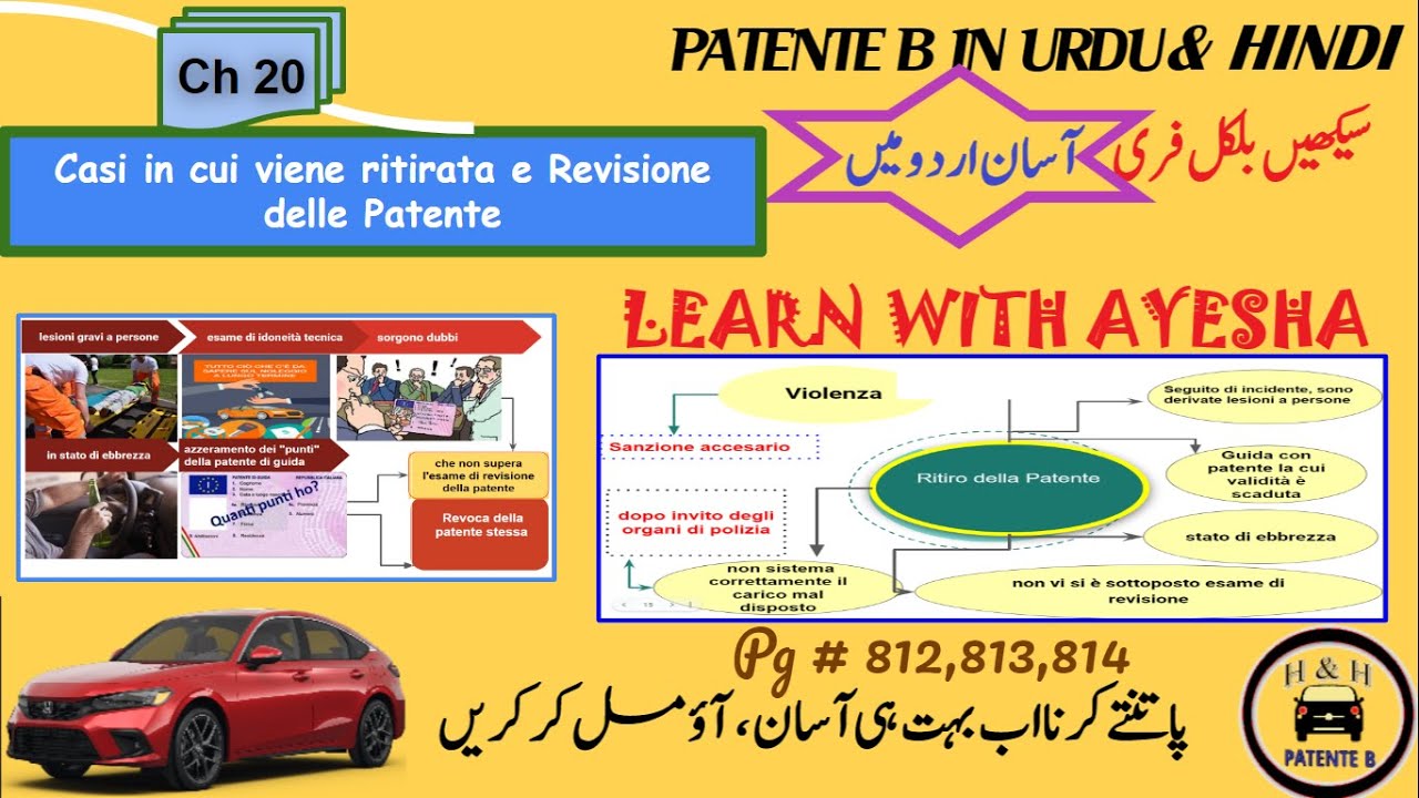 Patente B In Urdu HindiII Ch 20 page (813,814)IIRitirata la patente e RevisioneIILearn with Ayesha