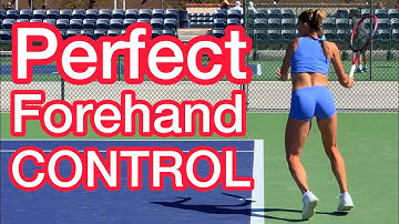 Copy Camila Giorgi For Perfect Forehand Control (Tennis Technique Explained)