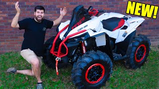 Buying a CUSTOM Can-Am RENEGADE! *NEW MUD FOUR-WHEELER* image