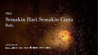 Ratu - Semakin Hari Semakin Cinta (Lyrics) | Vinyl Mode & Rain Ambience