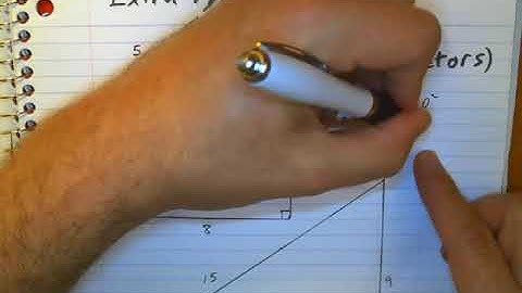 GS6 Pythagorean Triples and Similar Triangles