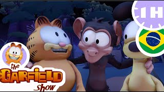 🦓Garfield visita os animais da África!🦁 - O Show do Garfield
