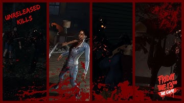 Unreleased Weapon Kills | Friday The 13th: The Game