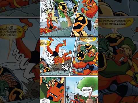 PREDATOR DEFEATED FOURARMS #ben10 #ben10omniverse #ben10alienforce  #comic #ben10comic #shorts