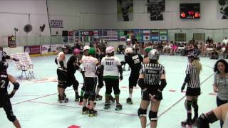 20140816 - OCRG C&E vs SD Coed: Flat Track Full Bout