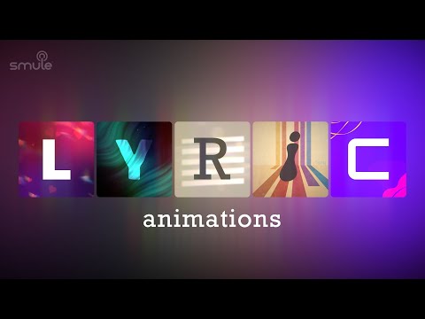 Bring Lyrics to Life with All-New Lyric Animations!