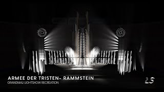 Armee Der Tristen - Rammstein (Lightshow Recreation GrandMA2)