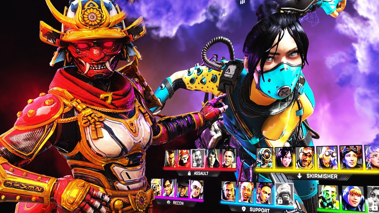 DOMINATING APEX LOBBIES WITH ALL LEGENDS - YouTube