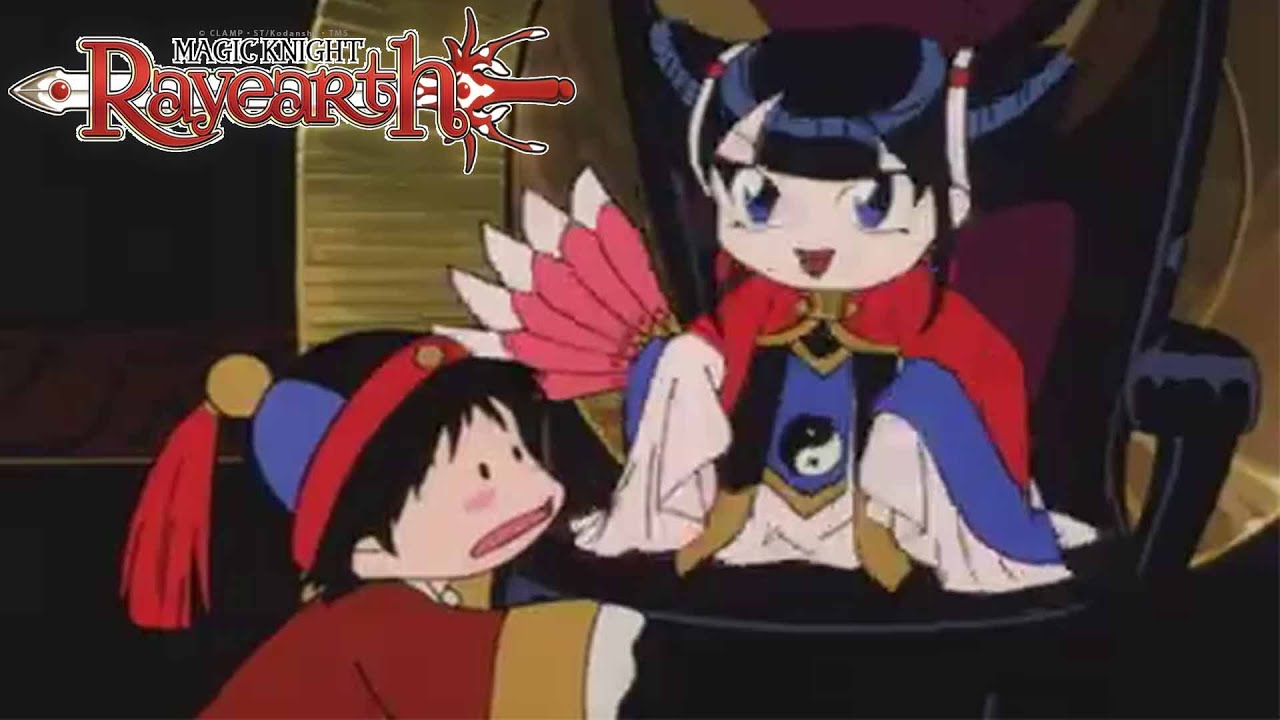 Magic Knight Rayearth, Ep 26 - The Magic Knights & Aska From Fahren