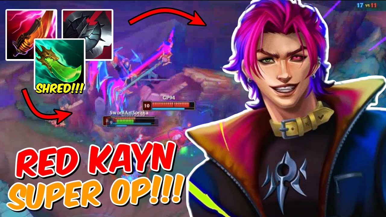 This Red Kayn Build Is *SUPER OP* Right Now!!! - Red Kayn Build & Runes