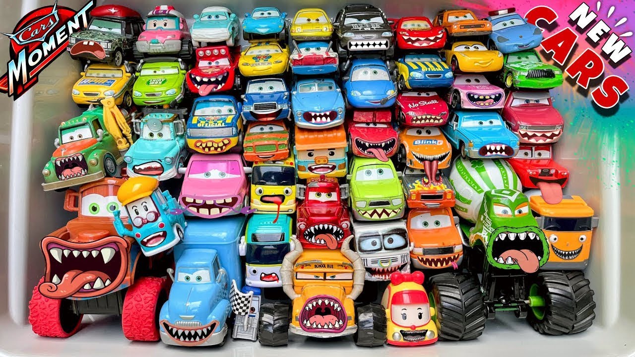 Disney Pixar Cars Unboxing Review | Lightning McQueen, Tow Mater, Doc Hudson, Sally Carrera, Cruz
