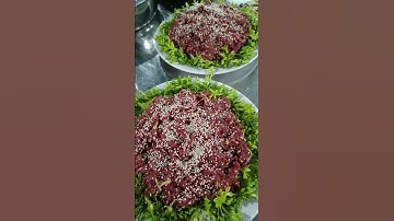 món bò né hoa thiên lý tươi mềm