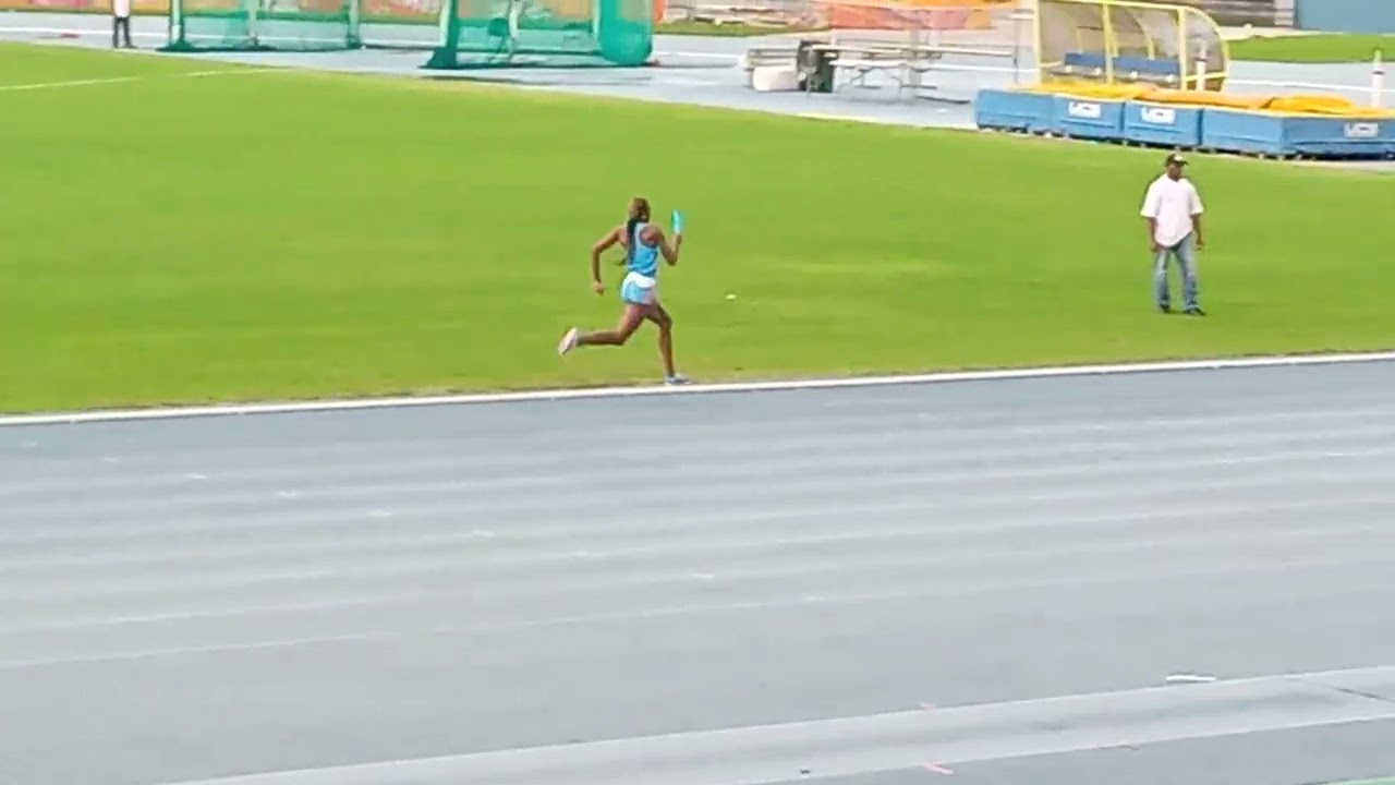 Mix relay with Shaunae Miller- Uibo and team Bahamas @Nationals 25/6/22