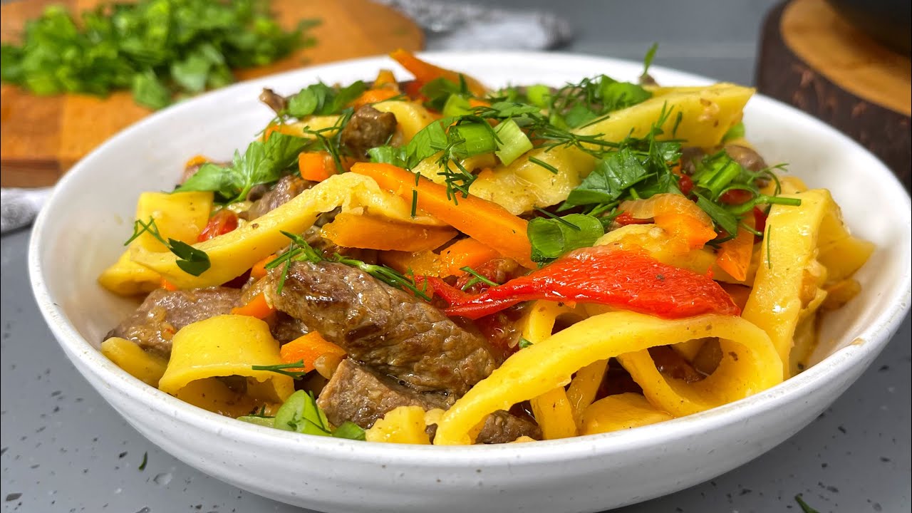 Подсели на этот РЕЦЕПТ! Цуйван - без "слёз единорога",но как же ВКУСНО ...