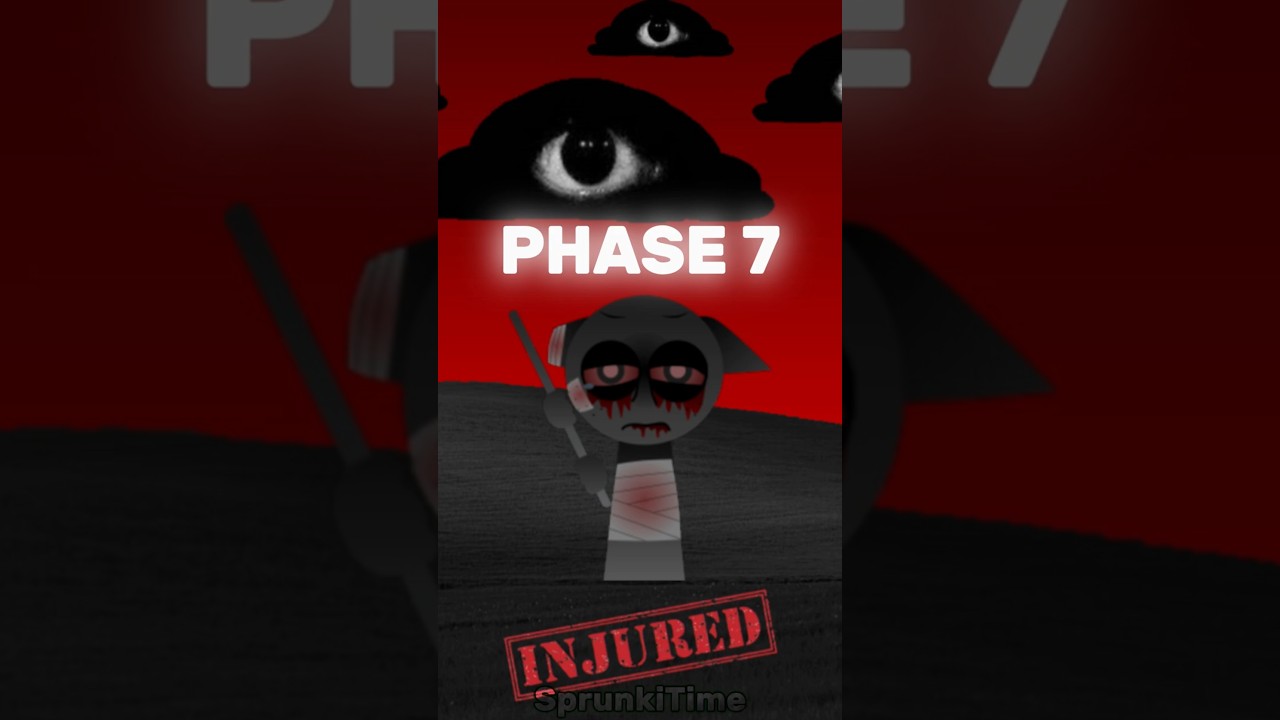 Gray Definitive Phases 1-9| Sprunki Character Definitive Status 