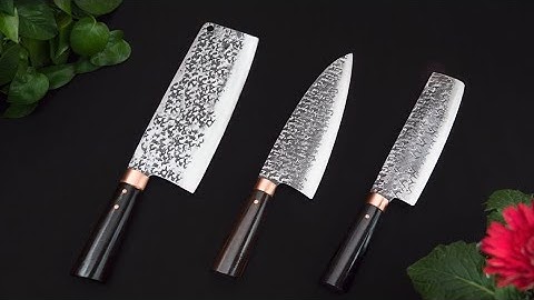 Bộ Dao CHẶT THÁI LỌC Kiểu Dáng Nhật - Hàng Chuẩn Chủa HTX Dao Phúc Sen