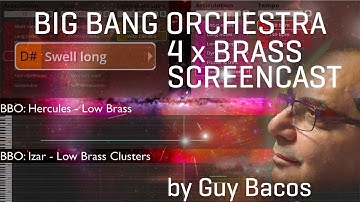 Big Bang Orchestra: 4 x Brass - "Conquer", Screencast by Guy Bacos