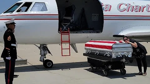 Corporal Brandon Javier Alvarez returning home fro...
