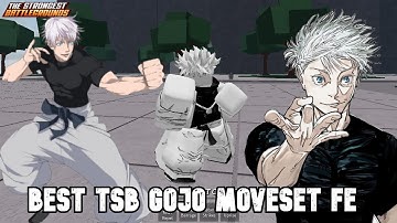 🔵*NEW* BEST TSB GOJO MOVESET SCRIPT | THE STRONGEST BATTLEGROUNDS , (PC & MOBILE)