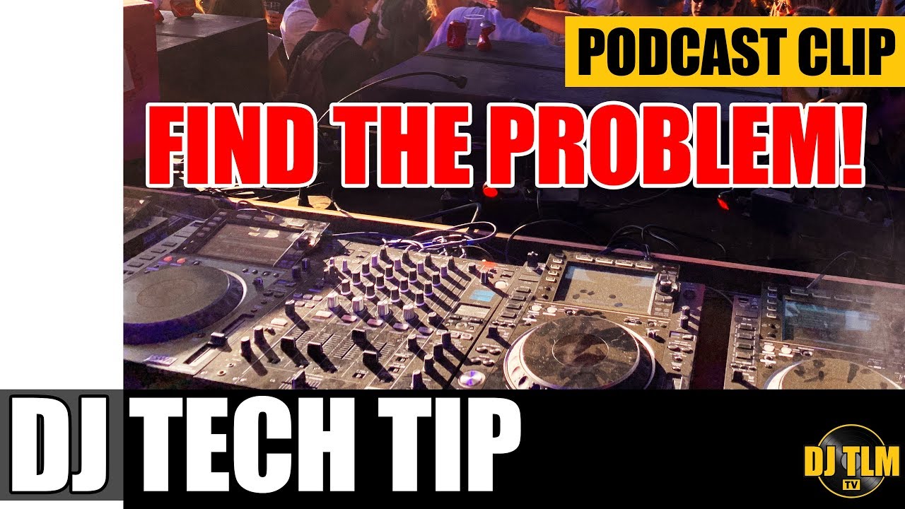 Find the problem (DJ gear tech issues) Share the Knowledge YouTube