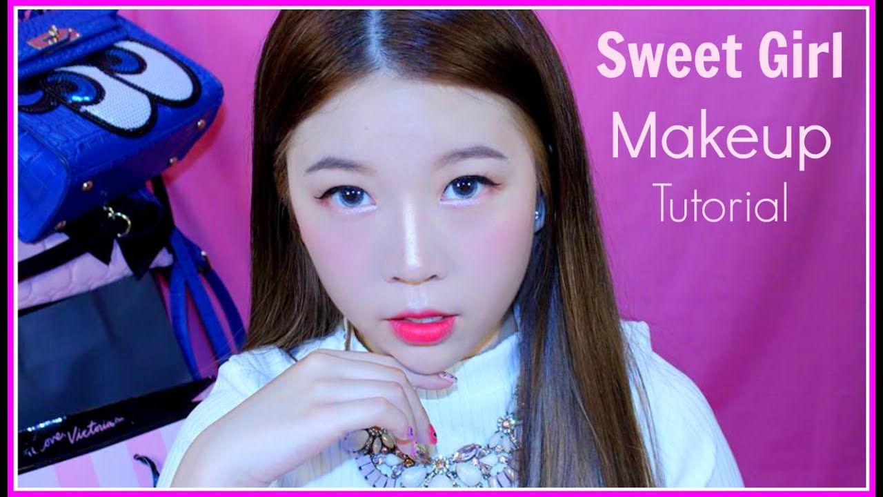 Sweet Girl Makeup Tutorial { Engsub } Youtube