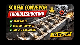 Screw Conveyor Overload Here's What's Actually Happening