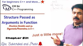 Structure Variable/Object Passed as Arguments
