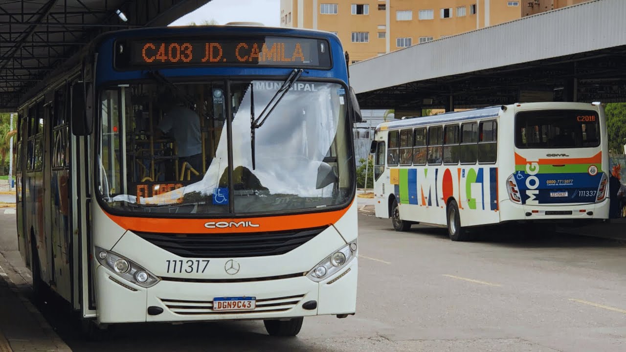 FROTA DIVERSA em MOGI das CRUZES - TERMINAL CENTRAL | Movimentações de Ônibus #79